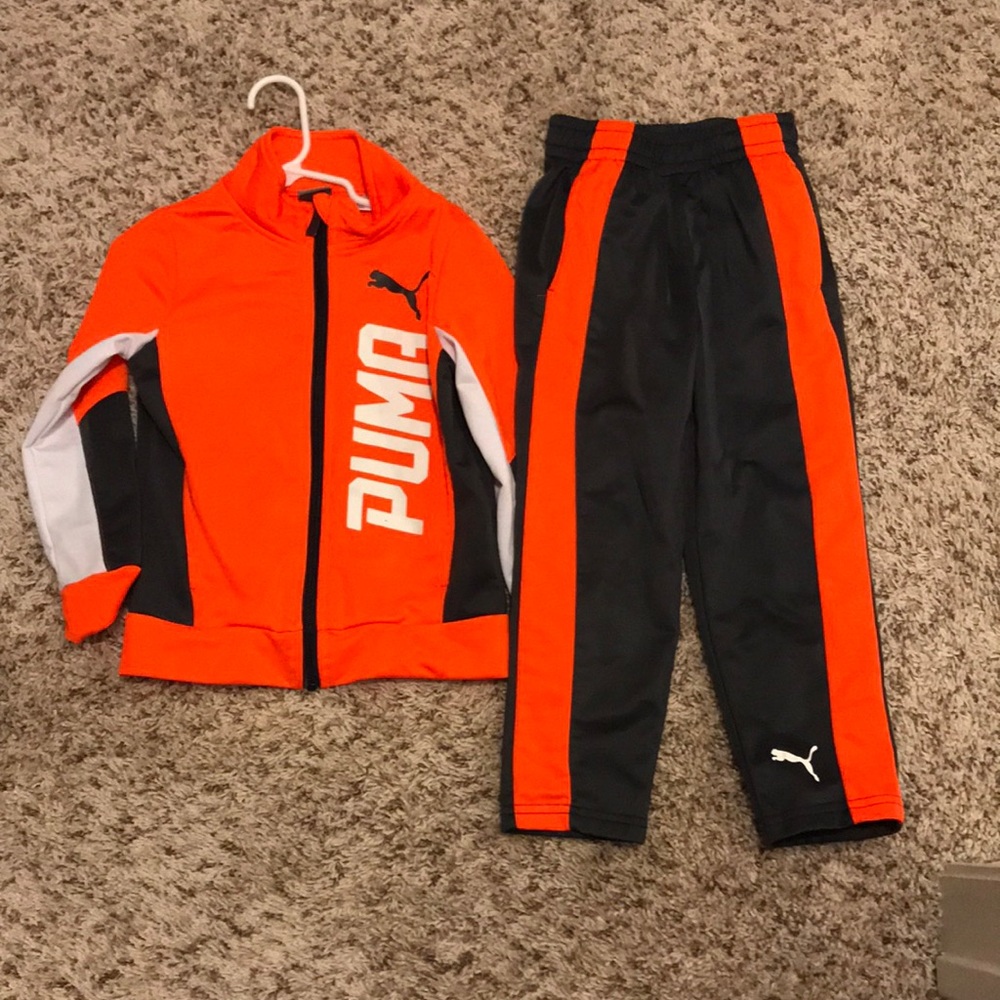 Boys puma outfit